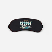 Thumbnail for Tecnam P2006T - Cartoon - Sleep Mask - Black