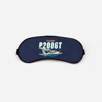 Thumbnail for Tecnam P2006T - Cartoon - Sleep Mask - Navy Blue