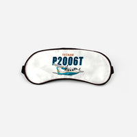 Thumbnail for Tecnam P2006T - Cartoon - Sleep Mask - White