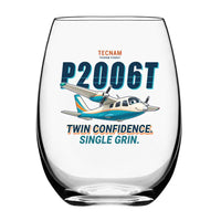 Thumbnail for Tecnam P2006T - Cartoon - Water & Drink Glass