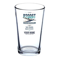 Thumbnail for Tecnam P2006T - Original + Name - Beer & Water Glass
