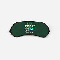 Thumbnail for Tecnam P2006T - Original + Name - Sleep Mask - Dark Green