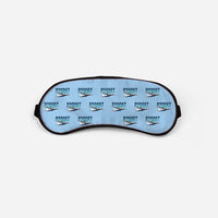 Thumbnail for Tecnam P2006T - Original Pattern - Sleep Mask - Light Blue