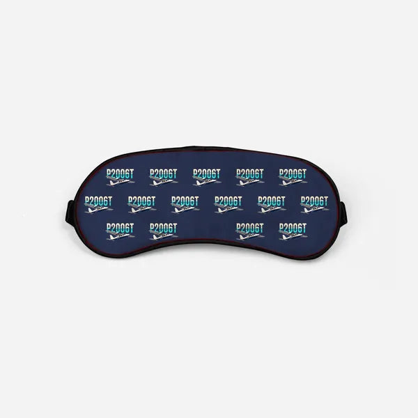 Tecnam P2006T - Original Pattern - Sleep Mask - Navy Blue
