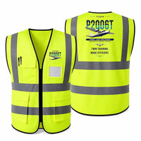 Thumbnail for Tecnam P2006T - Original - Reflective Vest - Fluorescent Green