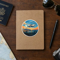 Thumbnail for Tecnam P2008JC NG - 3D - Circle Sticker - Notebook