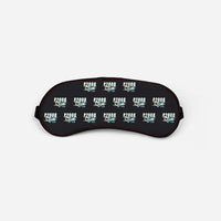 Thumbnail for Tecnam P2008JC NG - Cartoon Pattern - Sleep Mask - Black