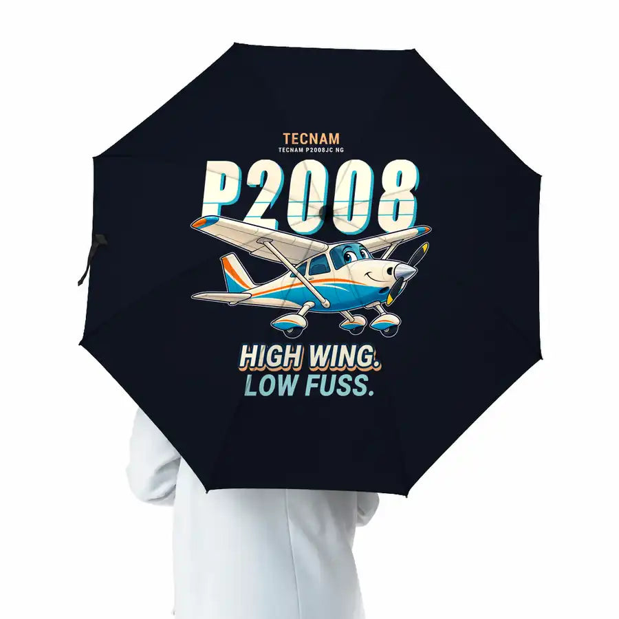 Tecnam P2008JC NG - Cartoon - Umbrella