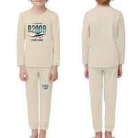 Thumbnail for Tecnam P2008JC NG - Children Pajamas - Original Chest + Name - Beige