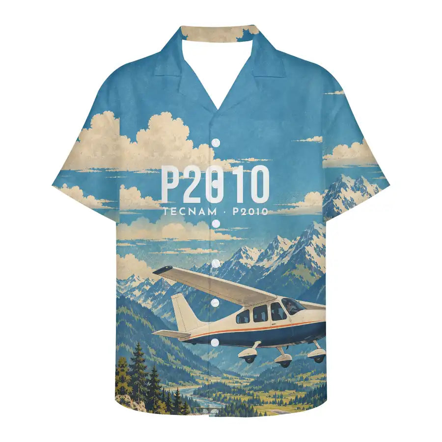 Tecnam P2010 3D All-Over Print Clothing - Hawaiian Shirt - 3D