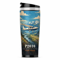 Thumbnail for Tecnam P2010 - 3D + Name - Stainless Steel (No Holder) - Full Print