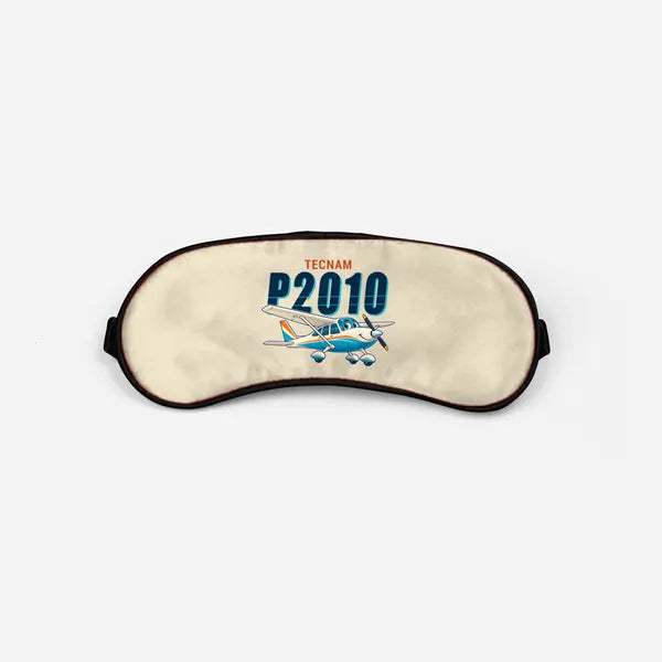 Tecnam P2010 - Cartoon - Sleep Mask - Beige