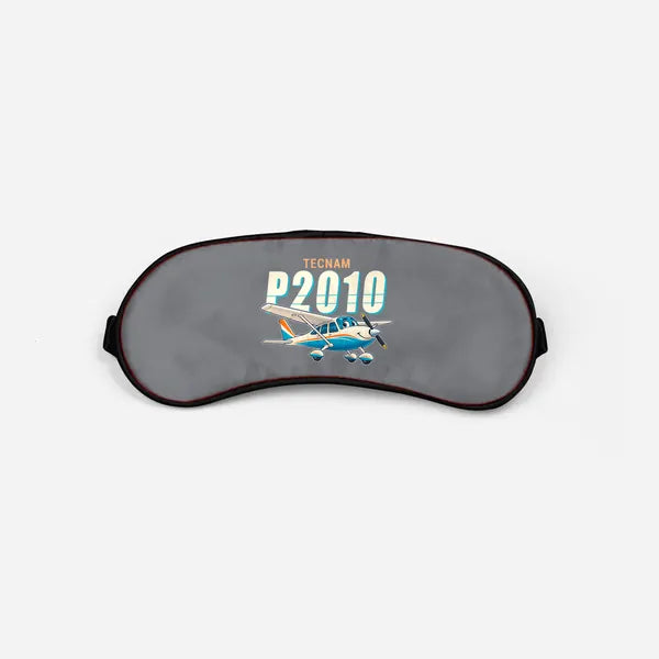 Tecnam P2010 - Cartoon - Sleep Mask - Gray