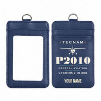 Thumbnail for Tecnam P2010 - Heritage - ID Card Holder - Navy Blue + Name