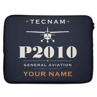 Thumbnail for Tecnam P2010 - Heritage + Name - Laptop Sleeve