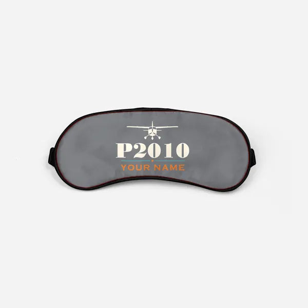 Tecnam P2010 - Heritage + Name - Sleep Mask - Gray