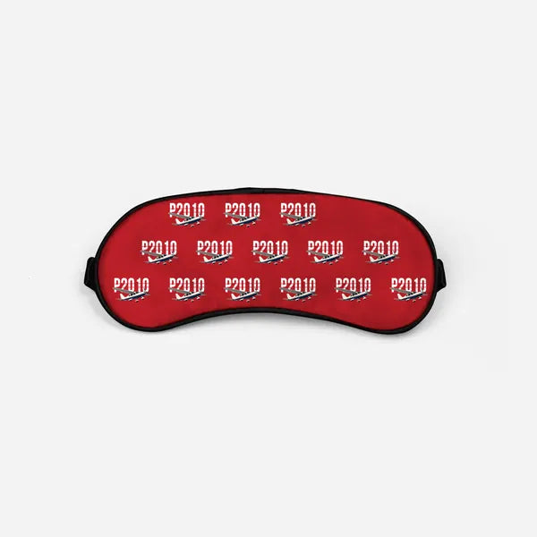 Tecnam P2010 - Original Pattern - Sleep Mask - Red