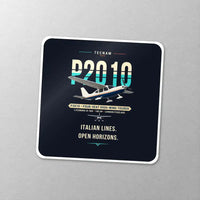 Thumbnail for Tecnam P2010 - Original - Square Sticker - Close-up