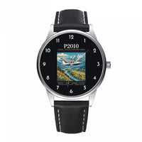 Thumbnail for Tecnam P2010 - Poster - Leather Strap - Black Leather Strap