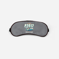 Thumbnail for Tecnam P2012 STOL - Cartoon + Name - Sleep Mask - Gray