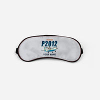 Thumbnail for Tecnam P2012 STOL - Cartoon + Name - Sleep Mask - Light Gray