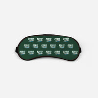 Thumbnail for Tecnam P2012 STOL - Cartoon Pattern - Sleep Mask - Dark Green