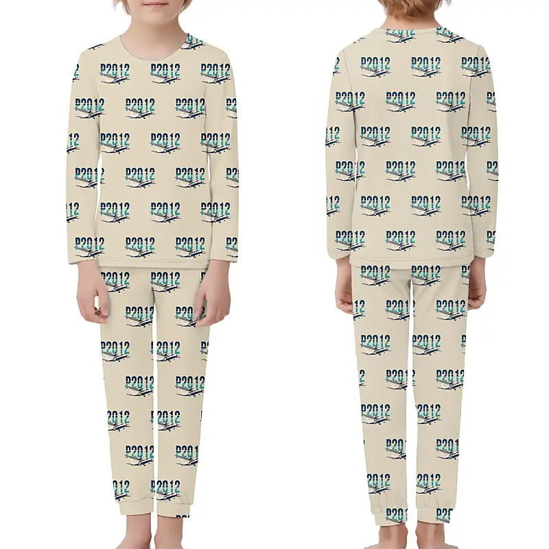 Tecnam P2012 STOL - Children Pajamas - Original Pattern - Beige