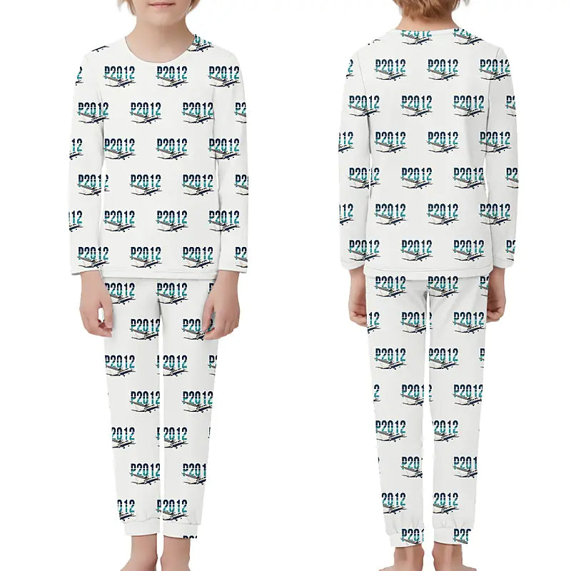 Tecnam P2012 STOL - Children Pajamas - Original Pattern - White