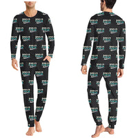 Thumbnail for Tecnam P2012 STOL - Men Pajamas - Original Pattern - Black