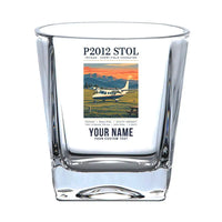 Thumbnail for Tecnam P2012 STOL - Poster + Name - Whiskey Glass
