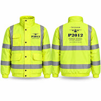 Thumbnail for Tecnam P2012 STOL Reflective Winter Jackets - Heritage - Fluorescent Yellow