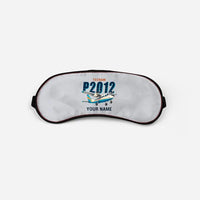Thumbnail for Tecnam P2012 Traveller - Cartoon + Name - Sleep Mask - Light Gray
