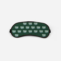 Thumbnail for Tecnam P2012 Traveller - Cartoon Pattern - Sleep Mask - Dark Green