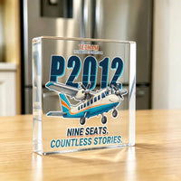 Thumbnail for Tecnam P2012 Traveller - Crystal Ornament - Cartoon - Kitchen
