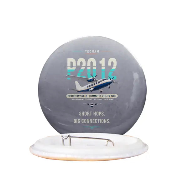 Tecnam P2012 Traveller - Original - Pin - Gray