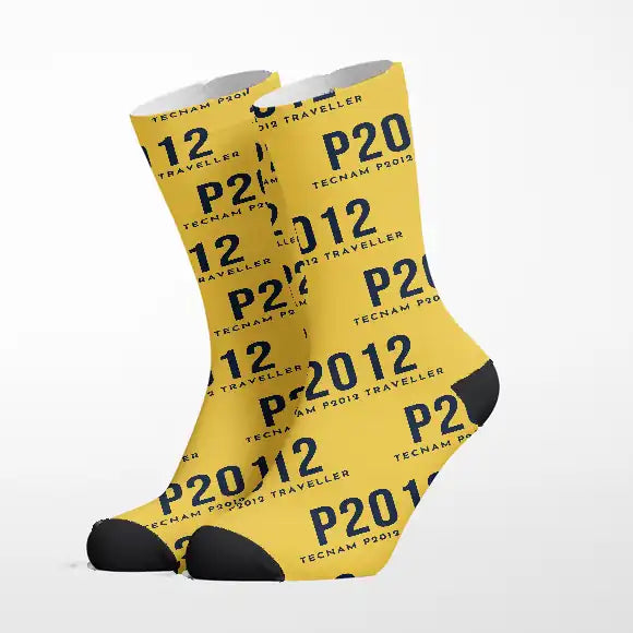 Tecnam P2012 Traveller - Socks - Yellow