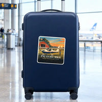 Thumbnail for Tecnam P92 Echo MkII - 3D - Square Sticker - Suitcase
