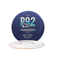 Thumbnail for Tecnam P92 Echo MkII - Original - Pin - Navy Blue