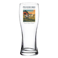 Thumbnail for Tecnam P92 Echo MkII - Poster - Pilsner Beer Glass