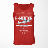 Thumbnail for Tecnam P-Mentor design on red tank top