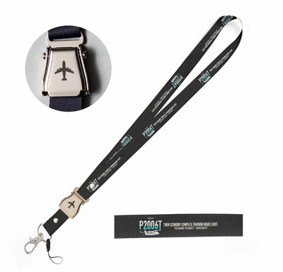 Tecnam P2006T seat belt lanyard - black