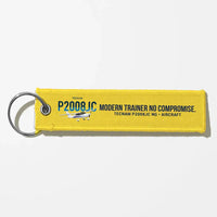Thumbnail for Tecnam P2008JC NG Aviator Key Chains - Yellow