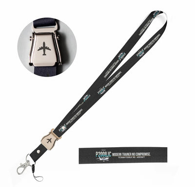 Tecnam P2008JC NG seat belt lanyard - black