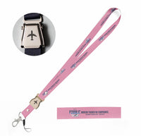 Thumbnail for Tecnam P2008JC NG seat belt lanyard - pink