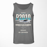 Thumbnail for Tecnam P2010 design on gray tank top