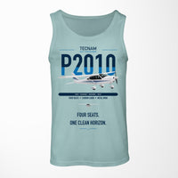 Thumbnail for Tecnam P2010 design on light green tank top