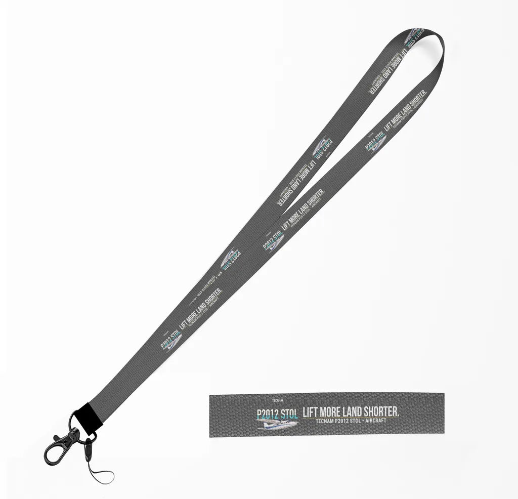 Tecnam P2012 STOL lanyard - gray