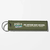 Thumbnail for Tecnam P2012 Traveller Aviator Key Chains - Green Army