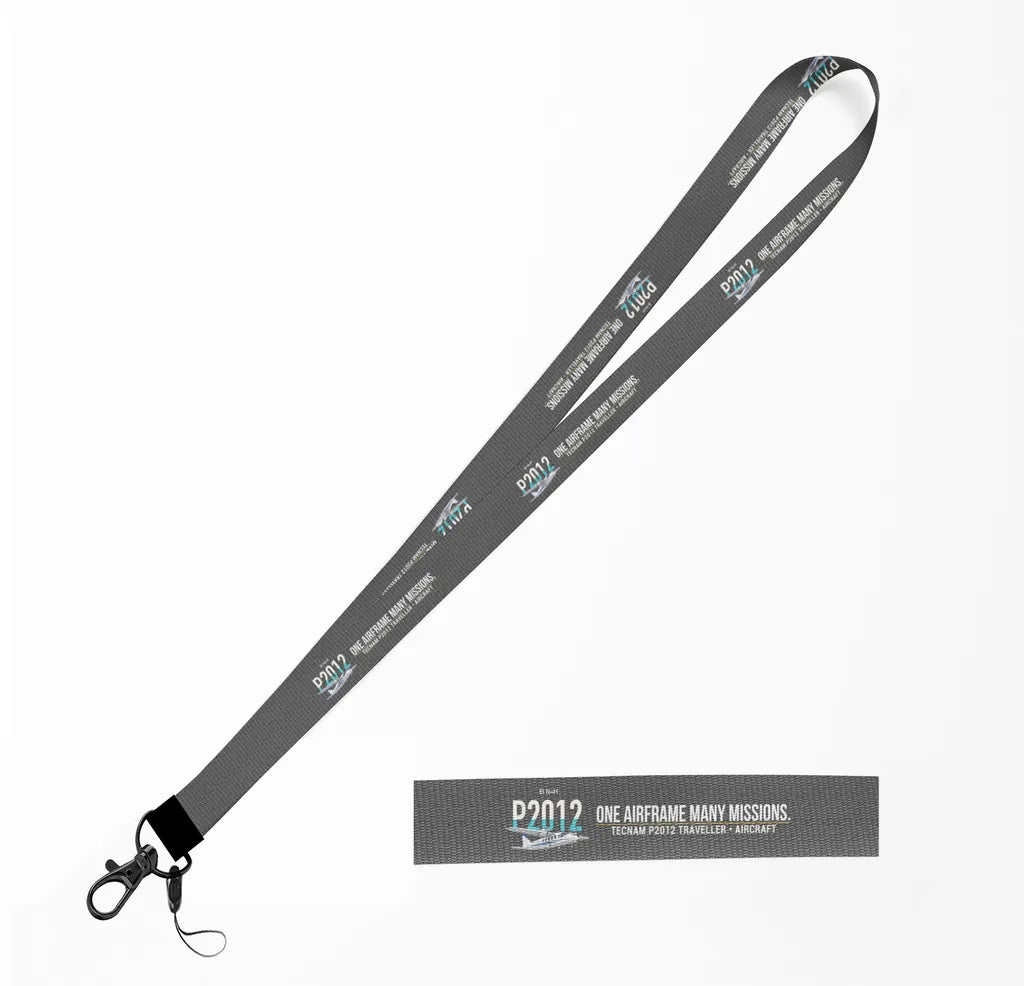 Tecnam P2012 Traveller lanyard - gray