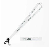 Thumbnail for Tenby City Series lanyard - white